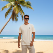 S&H PREMIUM RAW TEE Beige - Variante Line