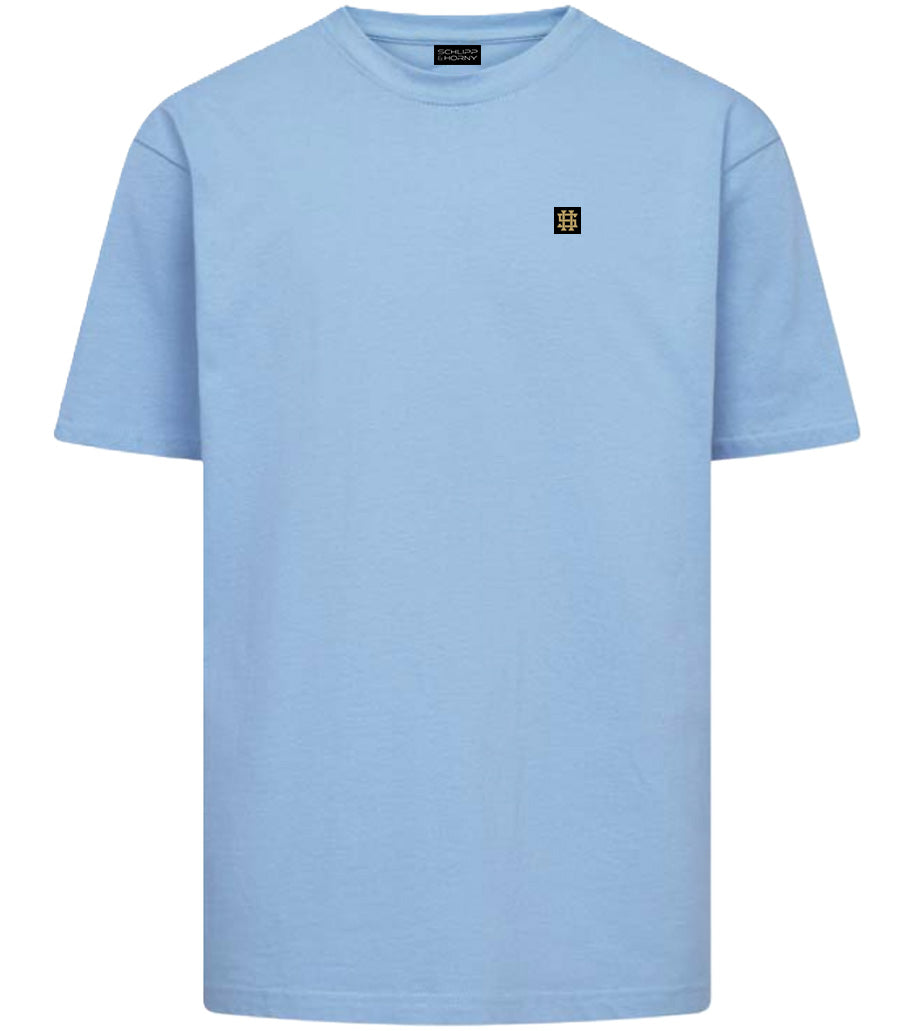 S&H PREMIUM RAW TEE BLUSH BLUE - Variante Line