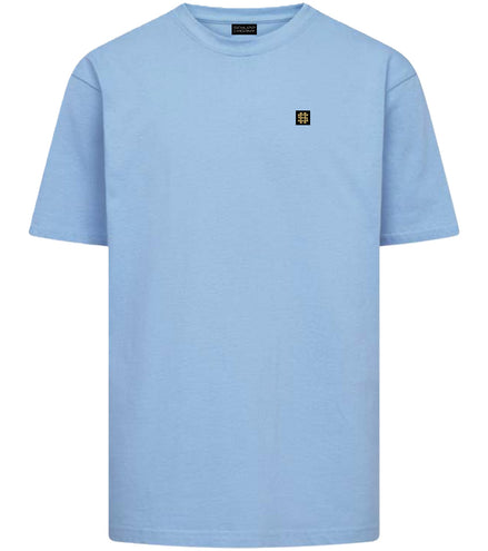 S&H PREMIUM RAW TEE BLUSH BLUE - Variante Line