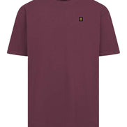 S&H PREMIUM RAW TEE BURGUNDY - Variante Prime