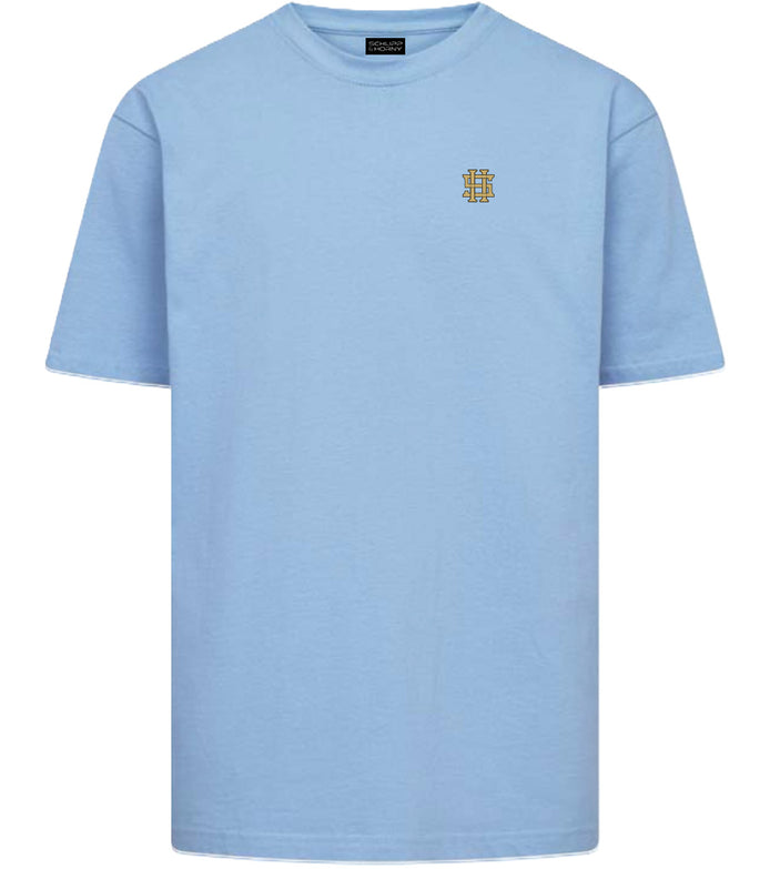 S&H PREMIUM RAW TEE BLUSH BLUE - Variante Lite