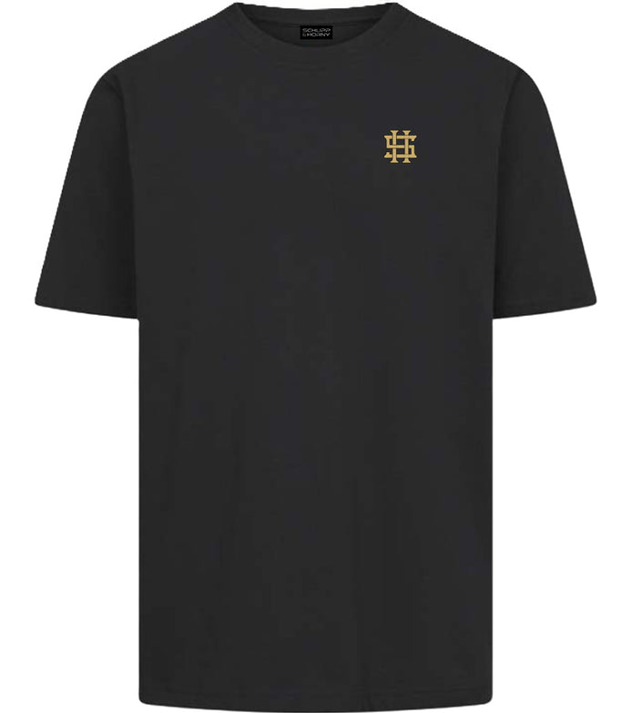 S&H PREMIUM RAW TEE BLACK - Variante Lite